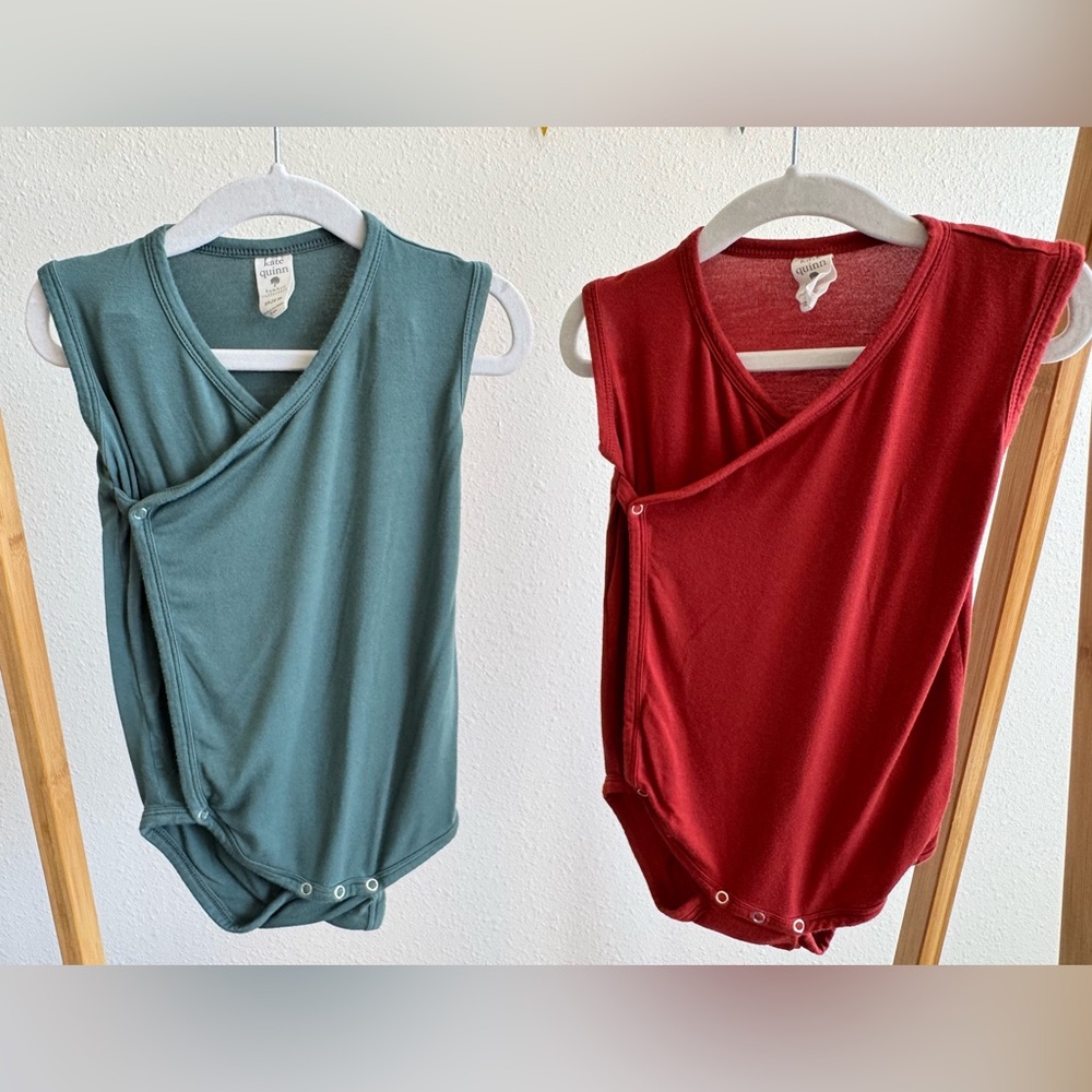 KATE QUINN | Bamboo Collection Kimono Romper Bundle (2-pack)